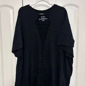 Torrid Black Short Sleeve Tee